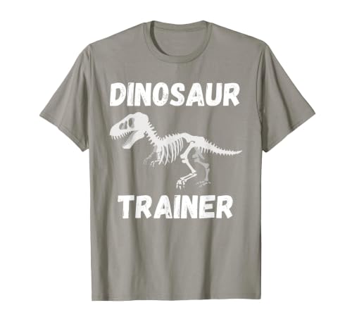 Dinosaur Trainer Costume Halloween Dino Skeleton T-Shirt - size chart