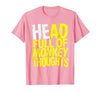Mademark Head Full of Monkey Thoughts Funny Primate Design T-Shirt - Men - size chart