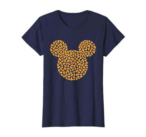 Disney Mickey Mouse Candy Corn Halloween T-Shirt - size chart