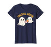 Ghoul Mom Cute Halloween Mother Ghost Mommy Trick Treating T-Shirt - size chart