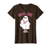 Spooky Season Ghost Halloween Boujee Boo-Jee Boo-JEE Spooky Season Ghost Pink Halloween Pumpkin Boujee T-Shirt - size chart