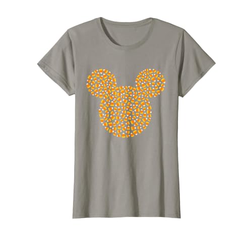 Disney Mickey Mouse Candy Corn Halloween T-Shirt - size chart
