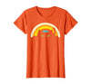Cat Shirts For Women Men Girls Kids Kitten Gifts Peeping Black Cat Rainbow Vintage Halloween Men Women Kids T-Shirt - size