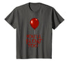 Halloween Funny Trick or Treat Shirt for Kids TeeZ Kids You'll Float Too Costume Halloween Shirts Boys Girls T-Shirt - size