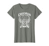 Camelot71 Chicago Classic Retro Vintage Illinois Windy Rock'n'Roll T-Shirt - size chart