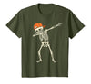 Funny Halloween Tees for Men Women Kids. Halloween Shirts Cool Teen Boys Skeleton Dab Mens Halloween T-Shirt - size chart