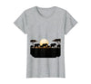 Mademark Elephant Herd Crossing Dusty Savanna Plains T-Shirt - Women - size chart