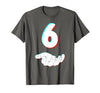 Cool Six Seven Meme Design Couple Matching Him Her Funny 67 Six Seven Meme Couple Matching Halloween Costume T-Shirt - size