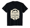 Alaska is Calling and I Must Go Mountains Bear T-Shirt - size chart