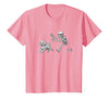 Funny Halloween Dog Lovers Gift Tees Skeleton Dogs Funny Skeleton Chasing Goldendoodle Dog Halloween Dogs Lover T-Shirt -