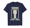 Humor Head Halloween Party Fun Guess What I Need Head Graphic T-Shirt - size chart