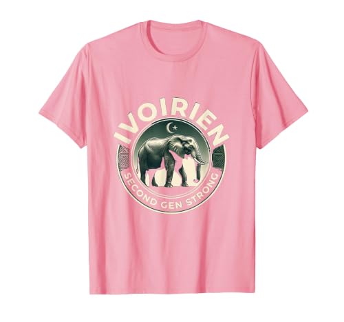 Mademark Ivoirien, Second Gen Strong Elephant Heritage Design T-Shirt - Men - size chart