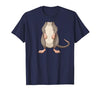 Mouse Headless Halloween Clothing Co. Funny Mouse Headless Rat Body Last Minute Halloween T-Shirt - size chart