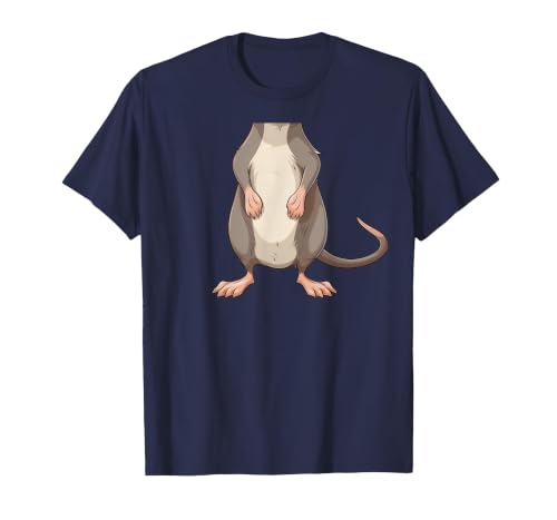Mouse Headless Halloween Clothing Co. Funny Mouse Headless Rat Body Last Minute Halloween T-Shirt - size chart