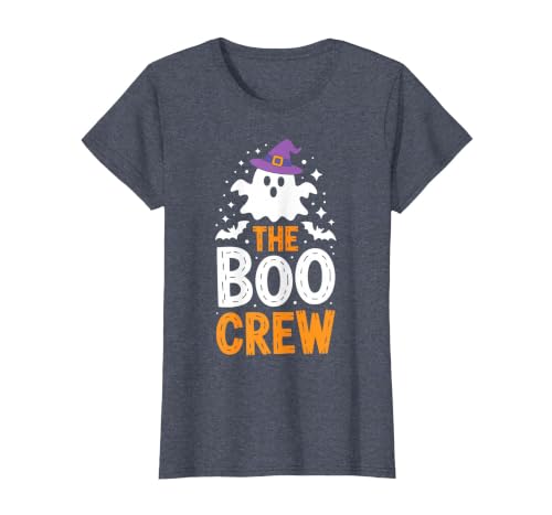 The Boo Crew Shirts The Boo Crew Shirt Matching Men Women Kids Halloween Costume T-Shirt - size chart
