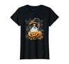 Papillon Dog Dog Halloween Costume Outfits Papillon Dog Pumpkin Halloween Thanksgiving Men Women T-Shirt - size chart