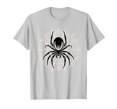 Halloween Shirts For Women Men Kids Boys Girls Halloween Spider with Web Vintage Costume Men Boys Kid Women T-Shirt - size