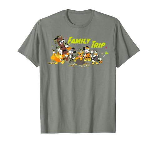 Disney Family Trip Halloween Costume Mickey & Friends T-Shirt - size chart