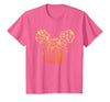 Disney Mickey Mouse Halloween Ghosts & Pumpkins Gradient T-Shirt - size chart