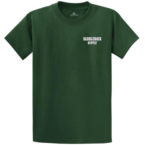 Saddleback Supply Men's Horse with No Name Heavy Tees - size chart