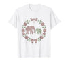Mademark Elephant Mother and Calf Trunk Touch Mama Gift T-Shirt - Men - size chart