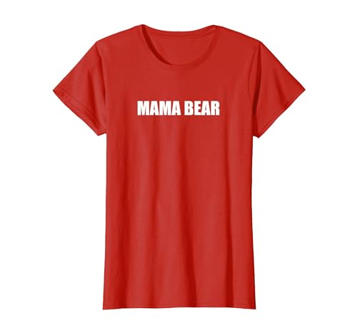 Mademark Mama Bear T-Shirt - size chart