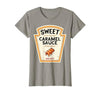 Halloween Shirts For Women Men Kids Boys Girls Halloween Caramel Sauce Funny Food Costume Women Men Kids T-Shirt - size chart