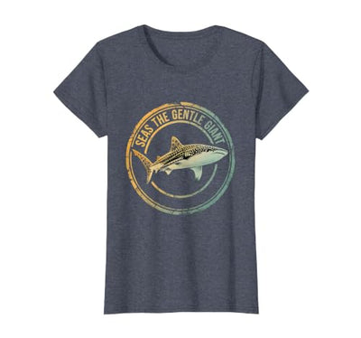 Seas the Gentle Giant Whale Shark Design T-Shirt