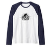 Mademark Horse Power - Equestrian Strength Graphic Art Raglan Baseball Tee - size chart