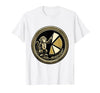 Mademark Monkey Business Pie Chart Funny Graphic Tee T-Shirt - Men - size chart
