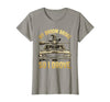 Mademark My Broom Broke So I Drove Funny Halloween Design T-Shirt - size chart