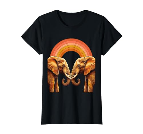 Mademark Be Kind Elephant Gentle Touch Illustration T-Shirt - Women - size chart