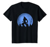 Ideas Halloween costume " Wolf moon " Wolf Halloween Costume Werewolf Blue Moon Scary for Men Boys T-Shirt - size chart