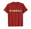Disney Princess Pumpkins Fall Autumn Lineup of Princesses T-Shirt - size chart