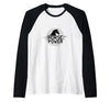 Mademark Horse Power - Equestrian Strength Graphic Art Raglan Baseball Tee - size chart