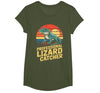 Funny Reptile Enthusiast Tee Lizard Catcher Humor Professional Lizard Catcher Funny Reptile Lover Men Women T-Shirt - size