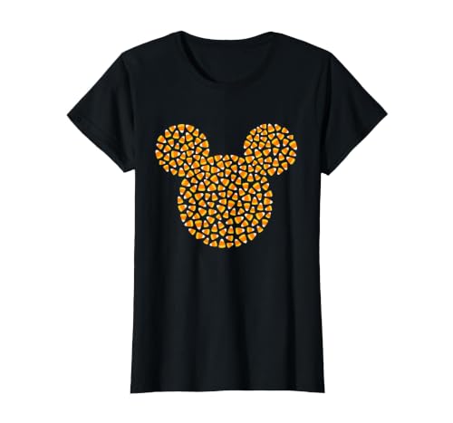 Disney Mickey Mouse Candy Corn Halloween T-Shirt - size chart