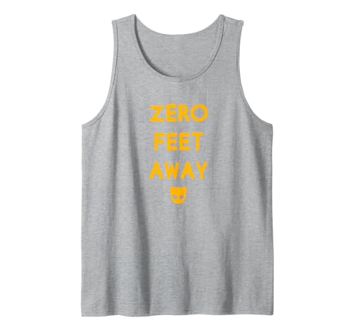 IfYouKnowYouKnow Zero 0 Feet Away Funny Gay Cruising Tank Top - size chart
