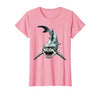 Mademark Great White Shark Below View Graphic T-Shirt - size chart