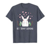 Cute Bunny Grandma Rabbit Grandmother T-Shirt — design detail