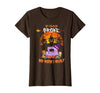 Humor Halloween Costume 2020 My Broom Broke So Now I Quilt - Quilting Halloween T-Shirt - size chart