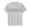 Cow Pattern Print Family Matching Birthday Shirts Cow Grandpa Birthday Family Matching Fathers Day Boy Girl T-Shirt - size