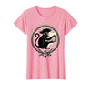 Mademark Pirate Monkey with Stolen Pocket Watch Design T-Shirt - Women - size chart