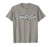 Cow Pattern Print Family Matching Birthday Shirts Cow Grandpa Birthday Family Matching Fathers Day Boy Girl T-Shirt - size