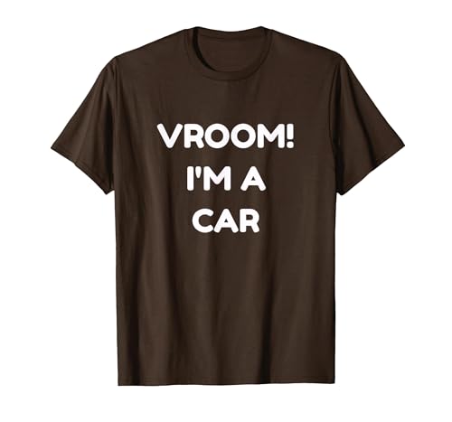 Halloween Apparel 2017 Vroom! I'm A Car Halloween Costume Tshirt - size chart