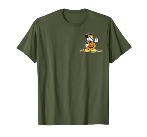 Disney Mickey Mouse Halloween Pumpkin Costume with Candy T-Shirt - size chart