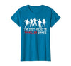 Zombie Dance Costume Halloween Party Tee Funny Zombie Halloween Shirt I’m Just Here to Thriller Dance T-Shirt - size chart