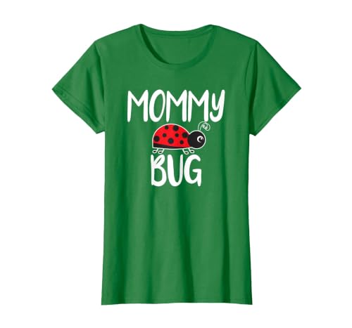 Funny Cute Ladybug Ideas For Mommy Mommy Bug Cute Ladybug Mom T-Shirt - size chart