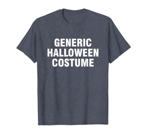 Generic Halloween Costume T-Shirt - size chart