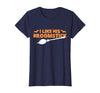 Funny Groovy Halloween Outfit I Like His Broomstick Halloween Funny Matching Couples T-Shirt - size chart